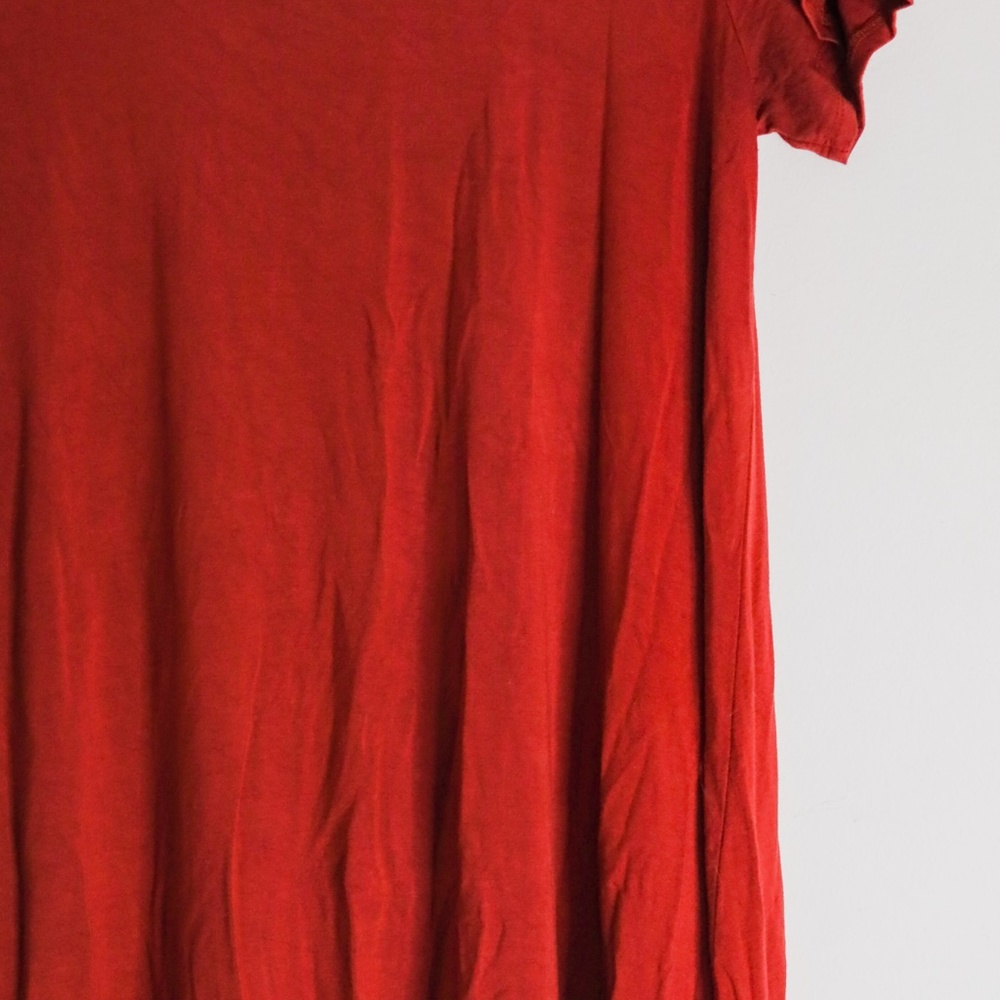 Red High-Low Dress - Picture 3 of 3